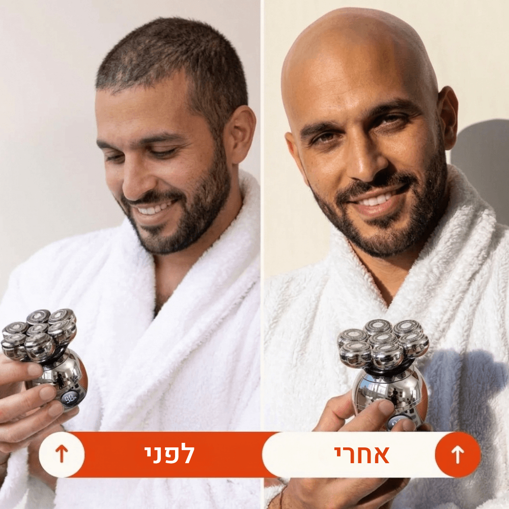 PureShave™ - ערכת גילוח לגבר עם אביזרים (219.90₪)