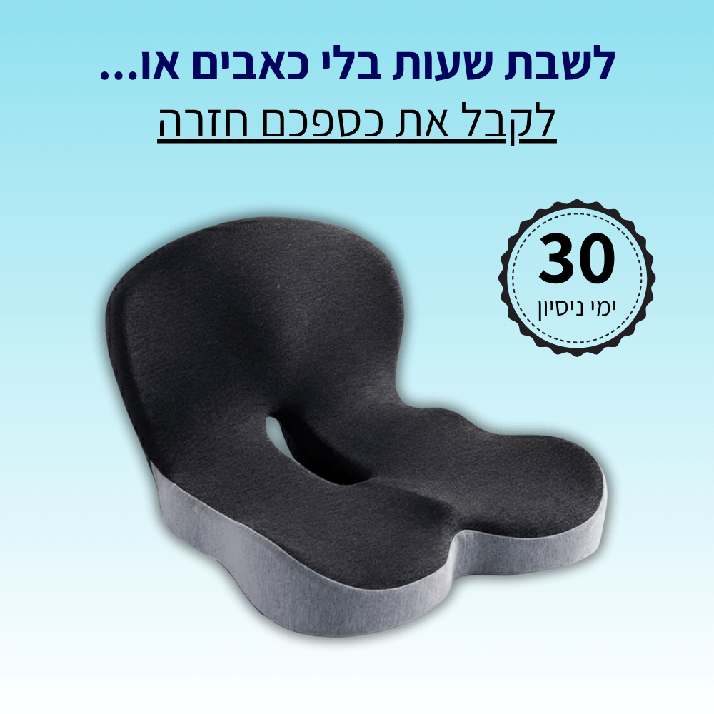 כרית גב בריא+ מבית Achieve