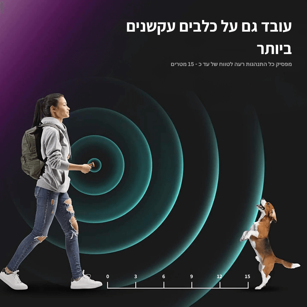 BarkPass™ - לכלב ממושמע ושקט יותר