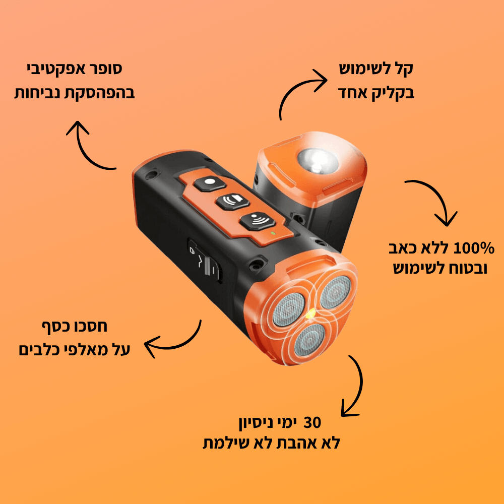 BarkPass™ - לכלב ממושמע ושקט יותר