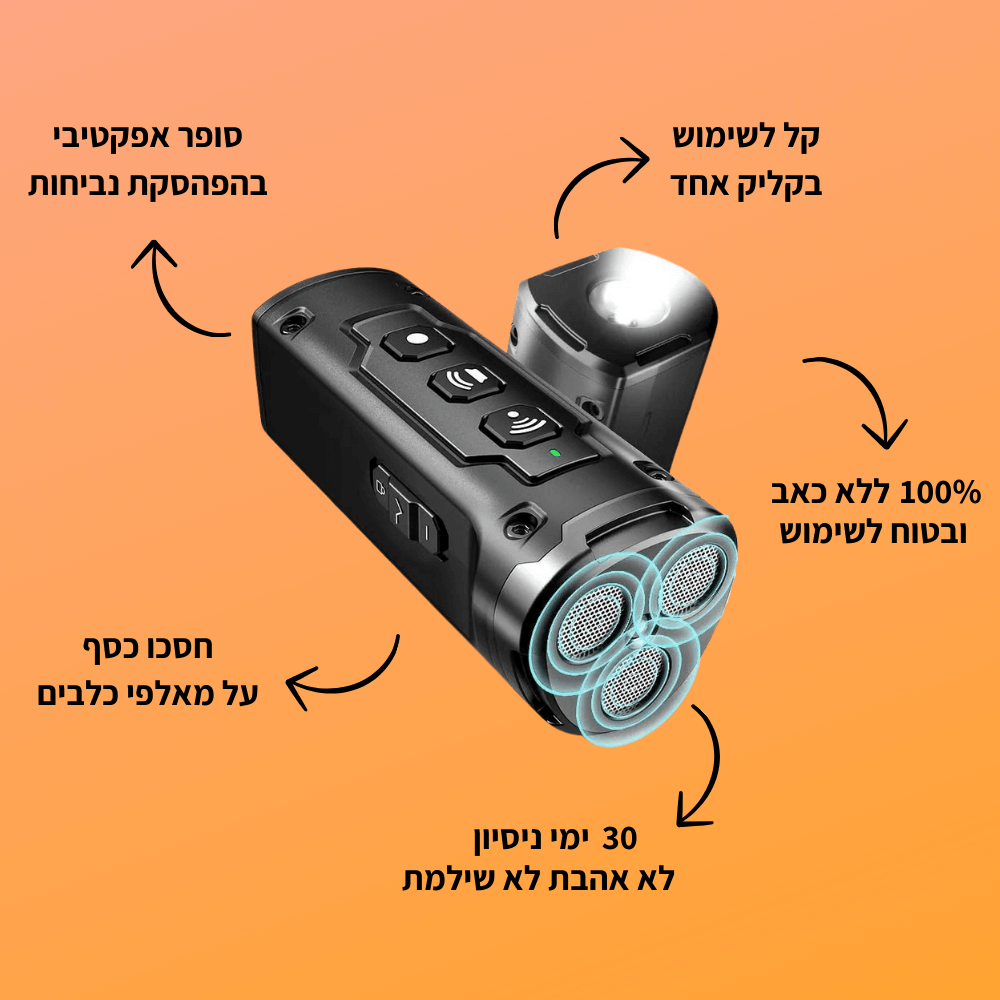 BarkPass™ - לכלב ממושמע ושקט יותר