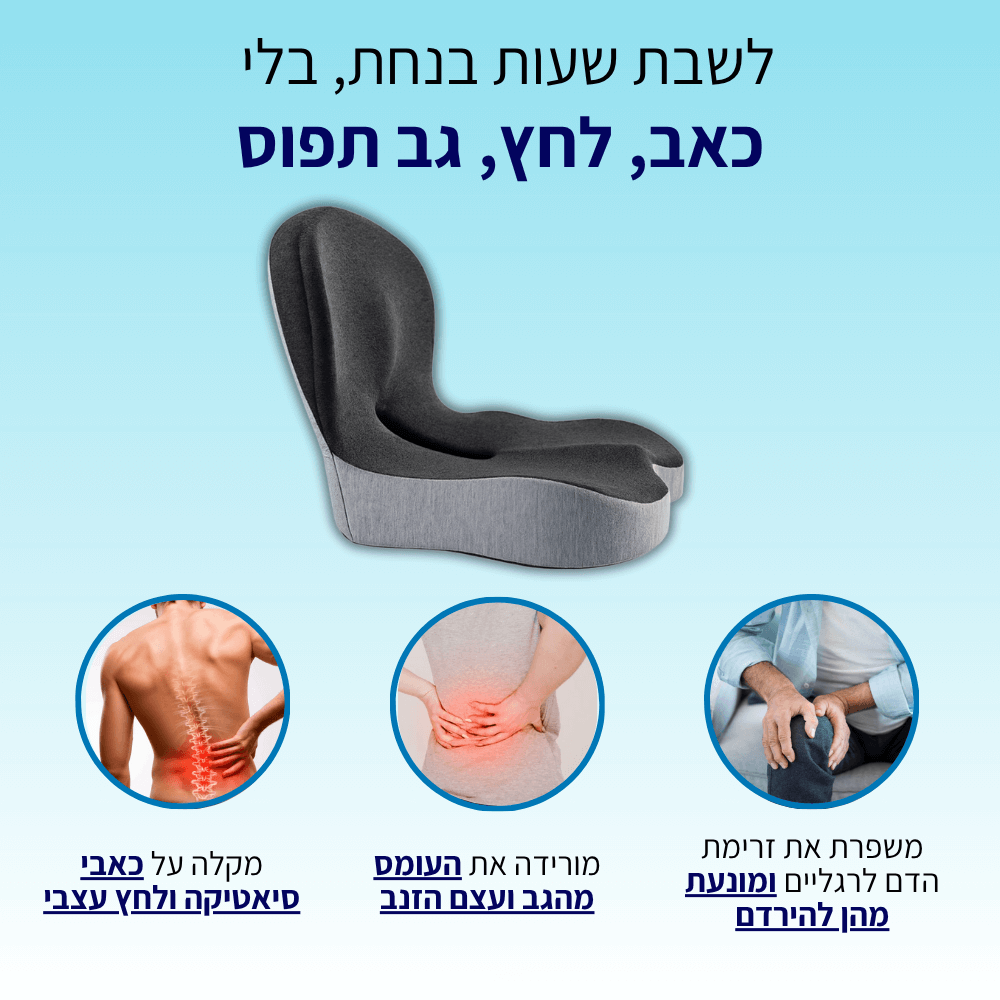 כרית גב בריא+ מבית Achieve