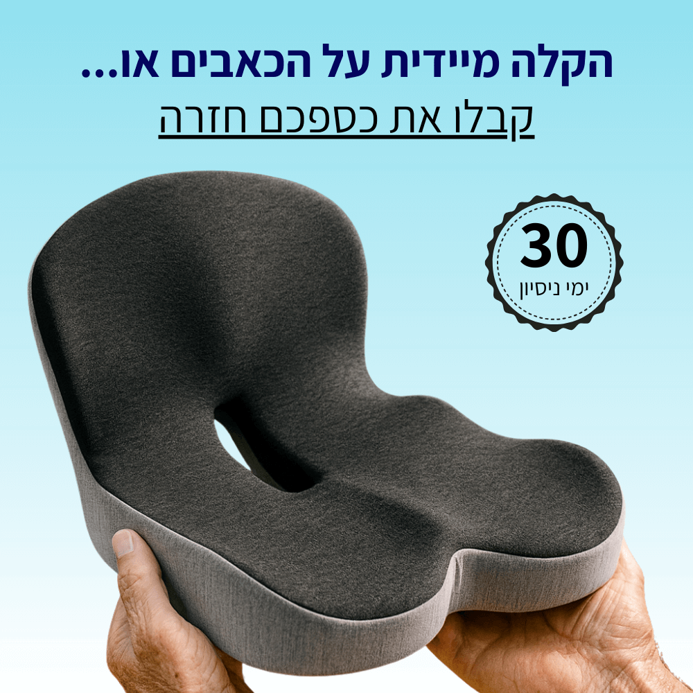 כרית גב בריא+ מבית Achieve